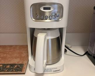 . . . Cuisinart coffee maker