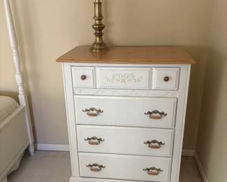 . . . and matching dresser