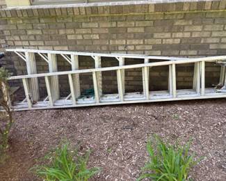 . . . aluminum extension ladders