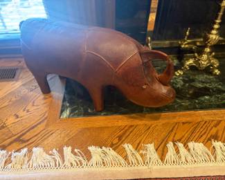 . . . a great leather rhino
