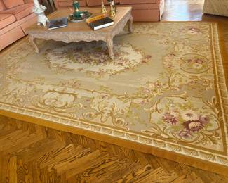 . . . high-end area rug