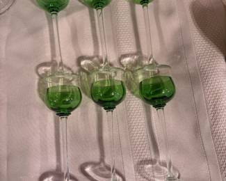 Baccarat Montaige fine Crystal wine glasses set of 6