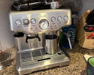 Breville barista express espresso machine