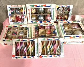 Vintage Christmas ornaments