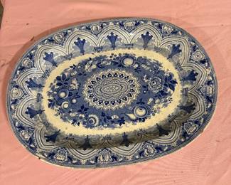 Large Oval Serving Plater