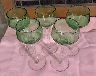 Baccarat Montaige fine Crystal wine glasses set of five
