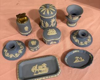 Vintage Wedgewood blue Jasper Ware