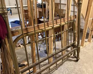 Brass plated bed