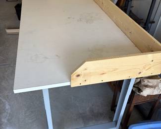Work Bench 6' x3' varied height