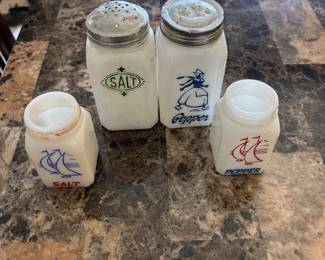 Vintage salt & pepper shakers