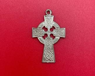 Sterling Silver Celtic Cross Pendant