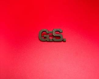 Vintage Girl Scouts Brass Lapel Pin