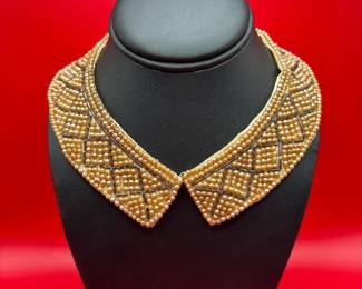 Antique Baar And Beards Handmade Japanese Collar