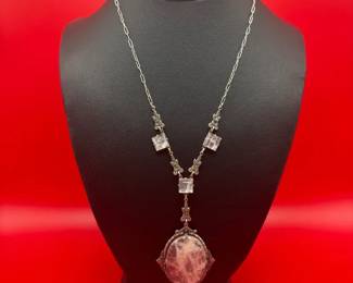 Beautifully Vintage Sterling Silver 16 Necklace