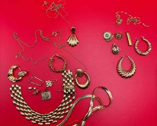 Solid Gold Jewelry Parts And Pieces