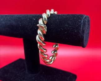 Solid 14K Gold San Marco Link Bracelet