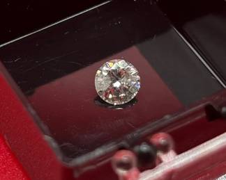 Approx. .7Ct. Round Cut Natural Diamond