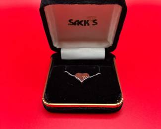 Sterling Silver Heart Necklace