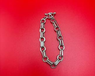 Sterling Silver 7.5 Chain Bracelet