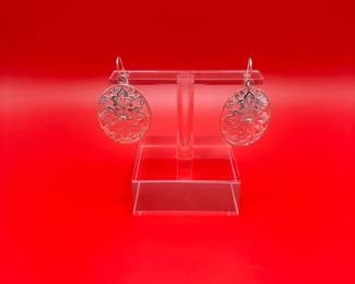 Gorgeous Set Of Sterling Silver Earrings
