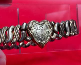 1940s Speidel Phoenix Expansion Sweetheart Gold Filled Bracelet