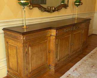 Kravet 9836 Sideboard in Chased Gold - H33” x W96 x D22”