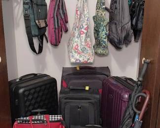 luggage, Vera Bradley bags