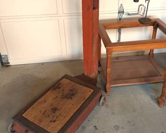 vintage grain scale