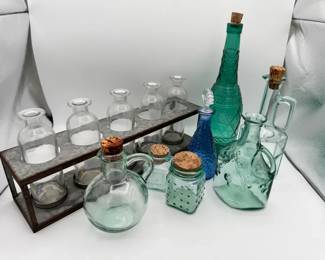 Vintage Bottles  Glassware