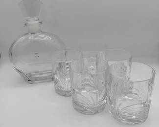 Luigi Bormioli Decanter And Highball Glassware Set