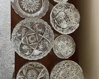Many Imperial Glass items
