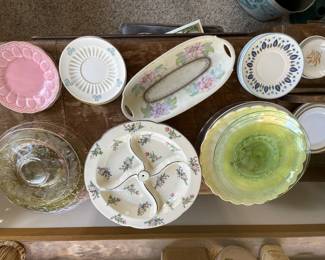 Endless glass and China finds — treasures everywhere.