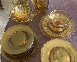 Glassware and kitchen items