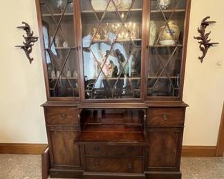 Baker Breakfast Hutch with Writing Desk (1930s)