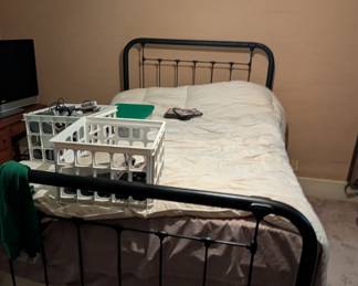 Vintage iron bed