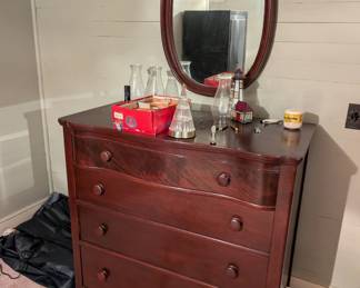 Vintage wooden chest 