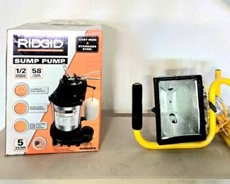 Ridgid 1/2 HP Stainless Steel  Sump Pump
