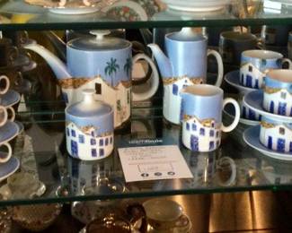 Ester Rebacov Embu Pottery Coffee Tea Set