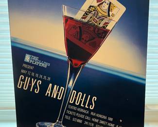 Guys & Dolls Poster