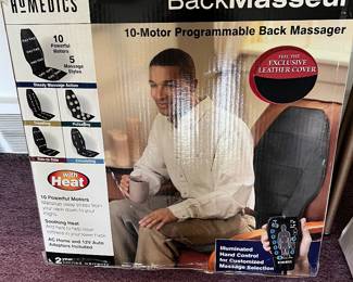 Homedics Back Masseur 10 Motor Programmable Back Massager