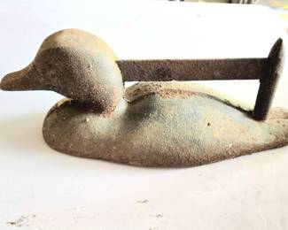 Cast Iron Sink Box Decoy  Boot Scraper