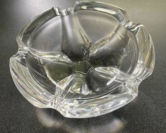MCM French Crystal Ashtrays (2)