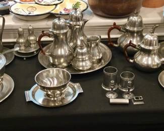 John Somers Pewter pieces