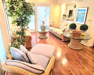 Ficks Reed Wicker 7 Piece Furniture Ensemble  - Just Beautiful!!!!