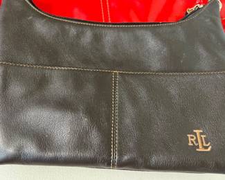 Ralph Lauren Zippered Handbag