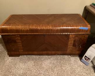 Waterfall cedar chest