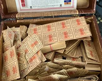 Vintage B & W tobacco coupons