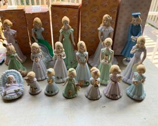 Enesco "growing girls" baby to graduation