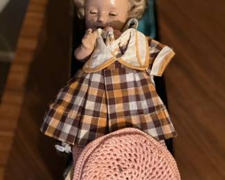 Shirley Temple doll with clothes