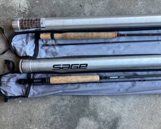 Labels on the rods